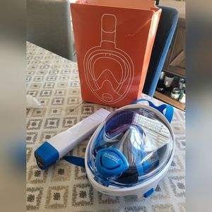Ocean Reef Aria Uno Full Face Snorkeling Mask Anti-fog Snorkel S